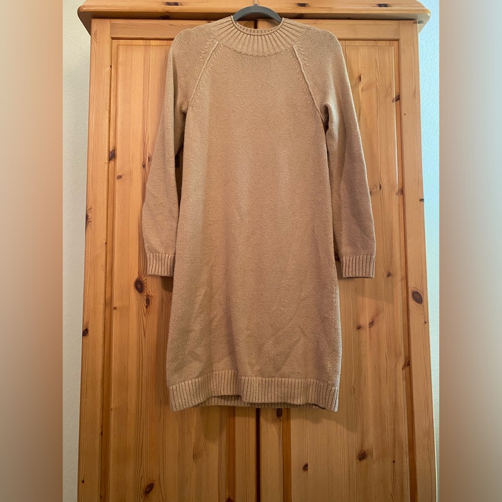Banana Republic, Small, Tan, Sweater-Dress
